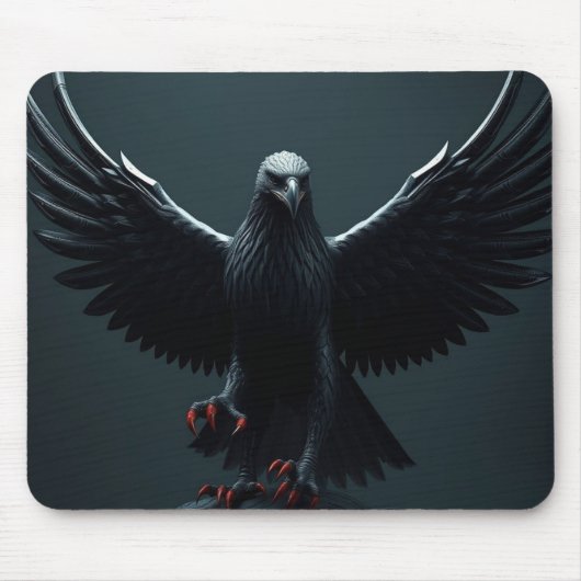 „Der Nachtadler“ Mousepad (Vorne)