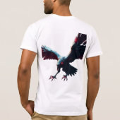 „Der Nachtadler“ T-Shirt (Rückseite)