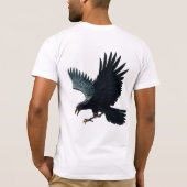 „Der Nachtadler“ T-Shirt (Rückseite)