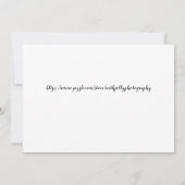 Der Nachtfall beginnt bei Joshua Tree Karte (Rückseite)