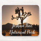 Der Nachtfall beginnt bei Joshua Tree Mousepad (Vorne)