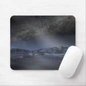 Der Nachthimmel von einem hypothetischen Alien Pla Mousepad (Mit Mouse)