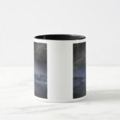 Der Nachthimmel von einem hypothetischen Alien Pla Tasse (Zentrum)