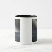 Der Nachthimmel von einem hypothetischen Alien Pla Tasse (Zentrum)