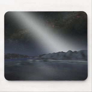 Der Nachthimmel von einem hypothetischen Mousepad