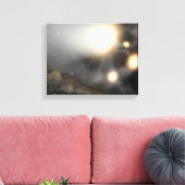 Der Nachthimmel wurde aus einem hypothetischen Flu Leinwanddruck (Insitu (Wohnzimmer))