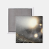 Der Nachthimmel wurde aus einem hypothetischen Flu Magnet (Vorderseite/Rückseite)