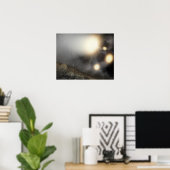 Der Nachthimmel wurde aus einem hypothetischen Flu Poster (Heimbüro)