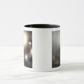 Der Nachthimmel wurde aus einem hypothetischen Flu Tasse (Zentrum)