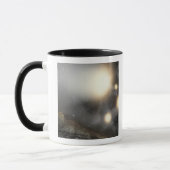 Der Nachthimmel wurde aus einem hypothetischen Flu Tasse (Links)