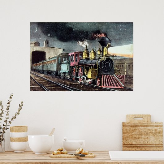 Der nächtliche Express: Der Start Poster (Küche)