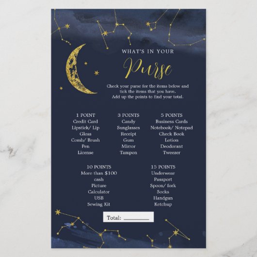 Der nächtliche Himmel über dem Mond, was in deiner (Vorderseite)