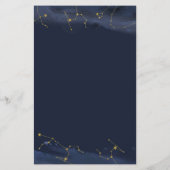 Der nächtliche Himmel über dem Mond, was in deiner (Rückseite)