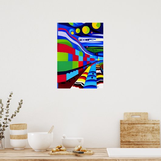 Der Nachtzug Poster (Küche)