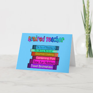 Der Nachwuchslehrer spendet Bücher-Design Karte