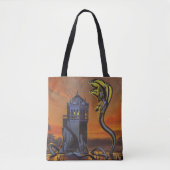 Der Naga-König (Farbelitho) Tasche (Vorderseite)