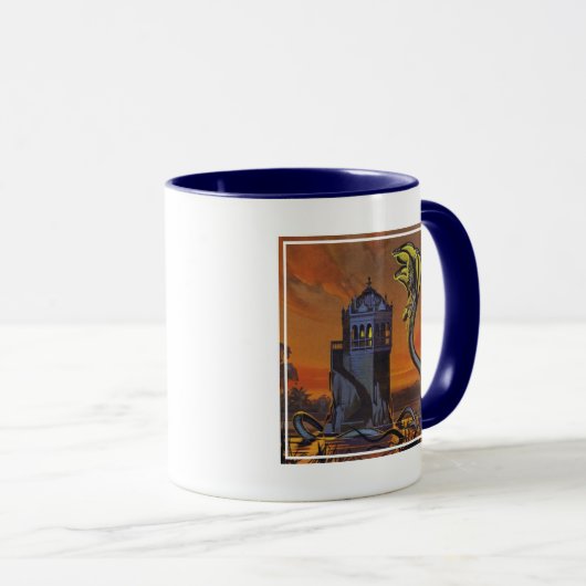 Der Naga-König (Farbelitho) Tasse (VorderseiteRechts)