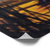 Der Naga-König (farbige Litho) Poster (Ecke)