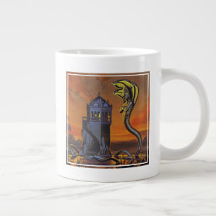 Der Naga-König (Farblitho) Jumbo-Tasse