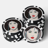 Der Nagelesque Pokerchips (Stapel)