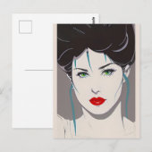 Der Nagelesque Postkarte (Vorne/Hinten)