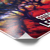 Der nahende Sturm ist nur eine Lernerfahrung Fotodruck (Ecke)