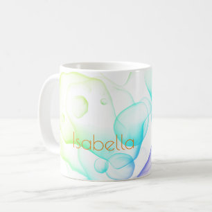 Der Name "Alchohol Ink" Modern Colorful Fun Kaffeetasse