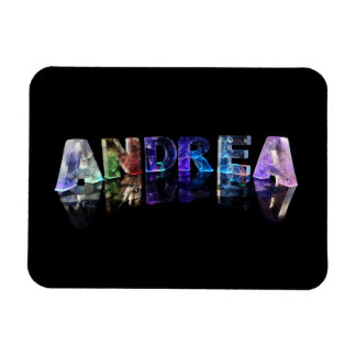Der Name Andrea in Lights Magnet