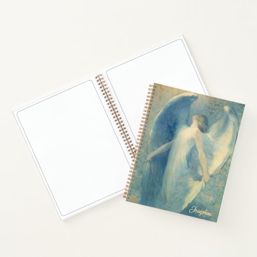 Der Name Angel William Baxter Closson Artwork Notizblock (Innenseite)