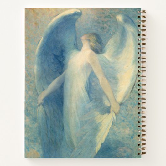 Der Name Angel William Baxter Closson Artwork Notizblock (Rückseite)