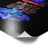 Der Name Ashley in 3D Lights Fotodruck (Ecke)