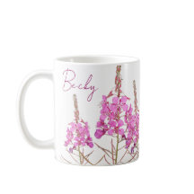 Der Name Becky hübsch rosa floralstylish