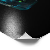 Der Name Daniel in 3D-Leuchten (Foto) Fotodruck (Ecke)