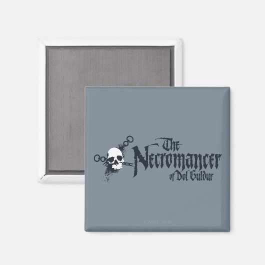 Der Name der Nekromantin Magnet (Vorderseite/Rückseite)