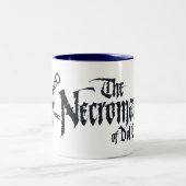 Der Name der Nekromantin Zweifarbige Tasse (Mittel)