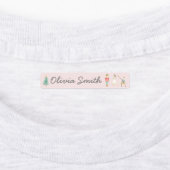 Der Name der Nutcracker Weihnachtsschule Etiketten (Befestigt)