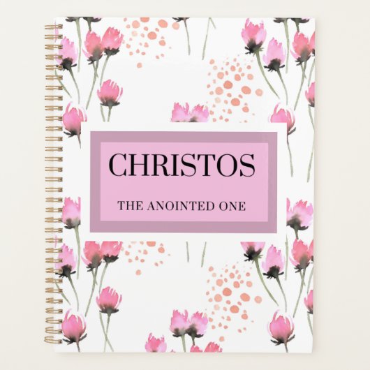 Der Name des Gebetsplaners Gottes Planer (Vorderseite)