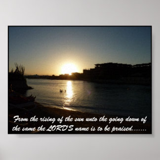 Der Name des Herrn ist zu loben.... Poster