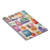 Der Name des modernen Musters "Zurück zu Schulmate Notizblock (Rechte Seite)