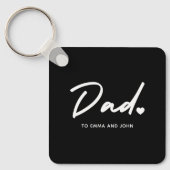 Der Name des modernen Vaters Script Kid Schlüsselanhänger (Vorderseite)