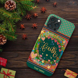 Der Name "Funor Green Faith Inspirivity Name Case-Mate iPhone Hülle