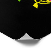 Der Name Hailey in Graffiti Poster (Ecke)