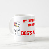 DER NAME IHRES HUNDES KAFFEETASSE (Vorderseite Links)