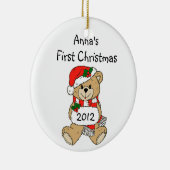 Der Name Ihres Kindes: Erstes Weihnachtsschmuck (Rechts)