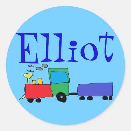 Der Name ist Elliot Stickers (Vorderseite)