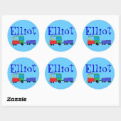 Der Name ist Elliot Stickers (Blatt)