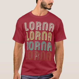 Der Name ist Lorna in Retro Vintage Diskothek Fant T-Shirt