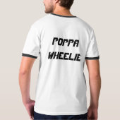Der Name ist Wheelie, PappaWheelie T-Shirt (Rückseite)