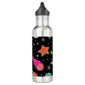 Der Name "Kids' Back to School Space Rocket" Edelstahlflasche (Rechts)