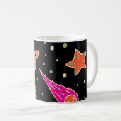 Der Name "Kids' Back to School Space Rocket" Kaffeetasse (VorderseiteRechts)